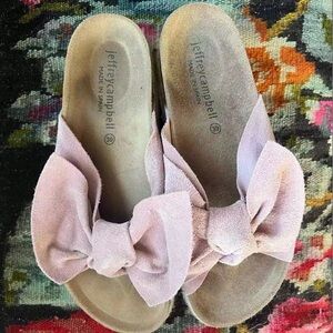 Jeffrey Campbell Sunmist knotted slides 39